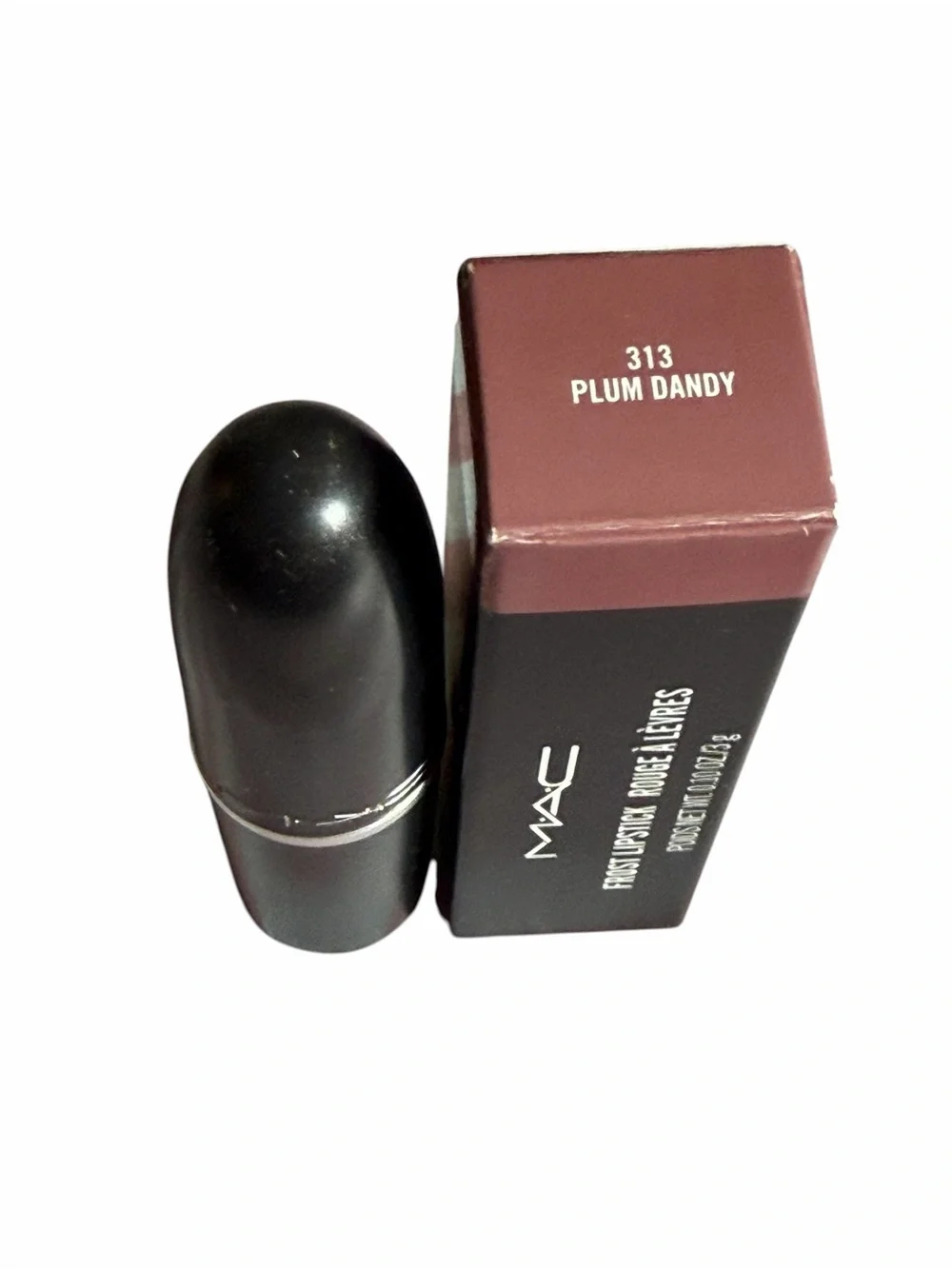 MAC Frost Lipstick in PLUM DANDY BNIB